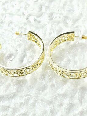 Kendra Scott - Kelly Gold Hoop Earrings - new